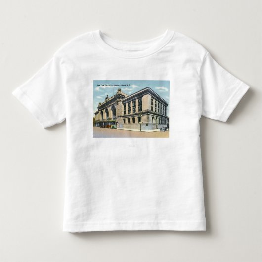 NYの中央駅# 2 トドラーTシャツ (正面)
