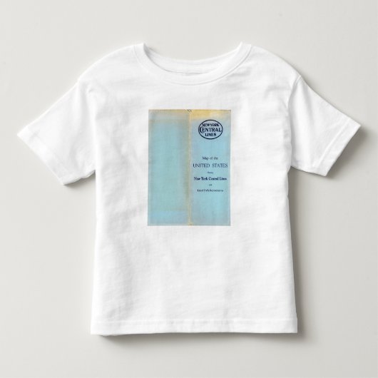 NYの中心線 トドラーTシャツ (正面)