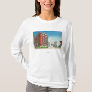 NYの州のオフィス、Statlerのホテル Tシャツ