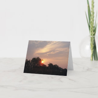 NYの日の出、 カード