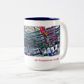 NYの長老派の病院のマグ2 ツートーンマグカップ (正面右)