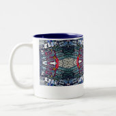 NYの長老派の病院のマグ ツートーンマグカップ (左)