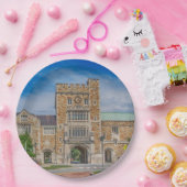 NYのVassarの大学正面玄関 ペーパープレート (パーティー)