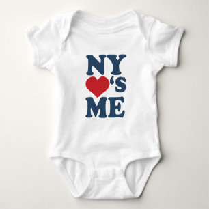 NYは私を愛します ベビーボディスーツ