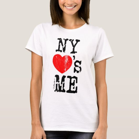 NYは私を愛します Tシャツ (正面)