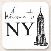 NYへようこそ コースター (正面)