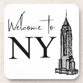 NYへようこそ コースター