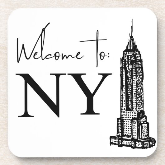 NYへようこそ コースター (正面)