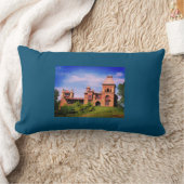 NYエステート、アーティスト・フレデリック・エドウィン・チャーチ・ハドソン ランバークッション (ブランケット)