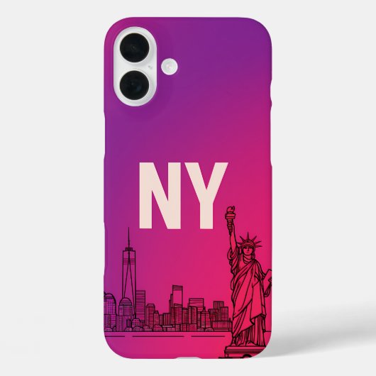 NYコアデザイン Case-Mate iPhoneケース (裏面)