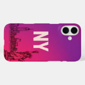 NYコアデザイン Case-Mate iPhoneケース (裏面 (横))