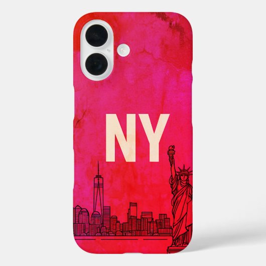 NYコアデザイン Case-Mate iPhoneケース (裏面)