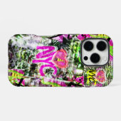 NYシティグラフィティが大好き iPhoneケース (裏面横)