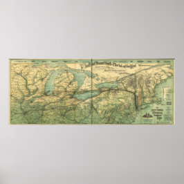 NYセントラルとハドソンリバーRR ポスター