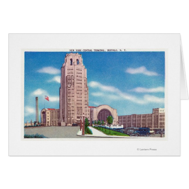 NYセントラルターミナルビルの外部ビュー (正面横)