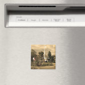 NYタウンスクエアのウッドストック マグネット (インサイチュ (食洗機))