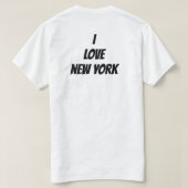 NYデザインロゴ Tシャツ (デザイン裏面)
