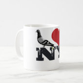 NYハト コーヒーマグカップ (正面左)
