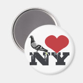 NYハト マグネット (正面/裏面)