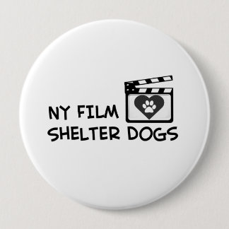 nyフィルムは避難所犬を愛します 缶バッジ