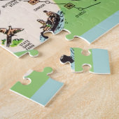 NYフィンガーレイクスイラストレイテッドおもしろいパズル ジグソーパズル (側面)