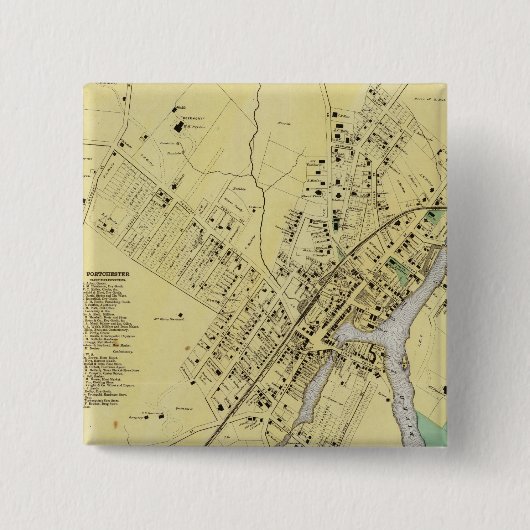 NYポートチェスター 缶バッジ (正面)