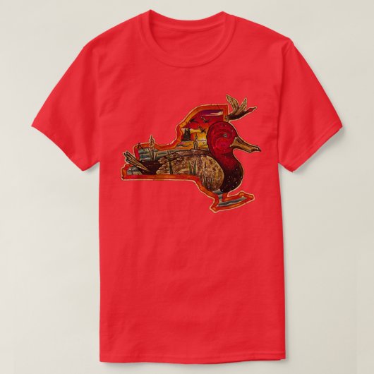 NYレッドヘッドアヒル Tシャツ (デザイン正面)