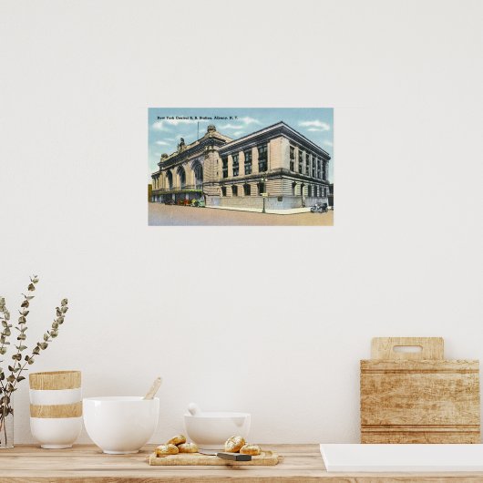 NY中央駅# 2 ポスター (キッチン)