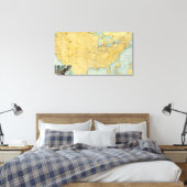 NY中心線 キャンバスプリント (インサイチュ (寝室))