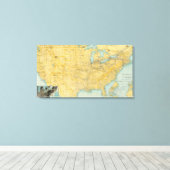 NY中心線 キャンバスプリント (インサイチュ (ウッドフロア))