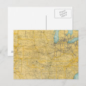 NY中心線 ポストカード (正面/裏面)