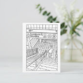 NY地下鉄 ポストカード (スタンド正面)