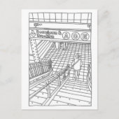 NY地下鉄 ポストカード (正面)