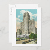 NY州オフィスビルの外観 ポストカード (正面/裏面)