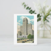 NY州オフィスビルの外観 ポストカード (スタンド正面)