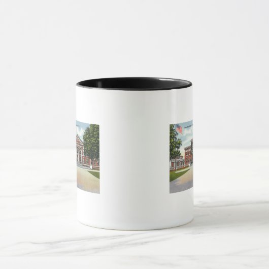 NY州大学外観先生 マグカップ (中央)