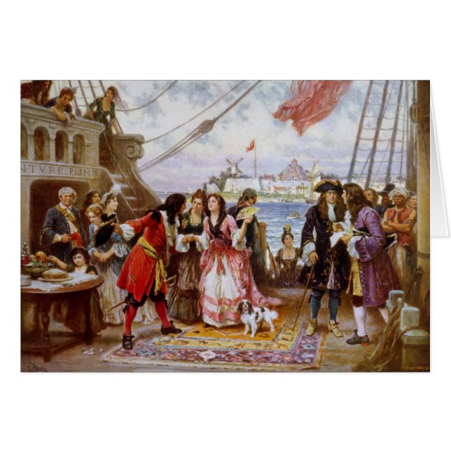 NY港のKidd海賊大尉 (正面横)