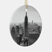 NY都市スカイラインのエンパイア・ステート・ビルディング、WTC BW セラミックオーナメント (右)