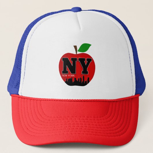NY ニューヨーク ビッグアップル キャップ (正面)
