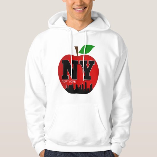 NY ニューヨーク ビッグアップル パーカ (正面)