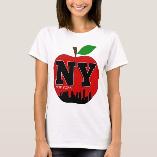 NY ニューヨーク ビッグアップル Tシャツ (正面)