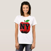 NY ニューヨーク ビッグアップル Tシャツ (正面フル)