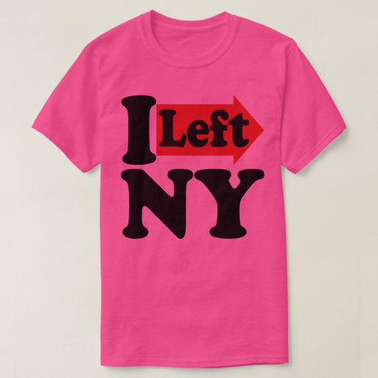 NY 離れ Tシャツ (デザイン正面)