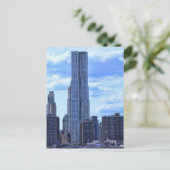 NY By Gehry / 8東の川A1からSpruce St ポストカード (スタンド正面)