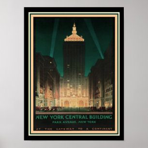 NY Central /Helmsley Building ca.1930 ポスター