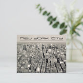 ny city建物 ポストカード (スタンド正面)