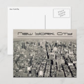 ny city建物 ポストカード (正面/裏面)