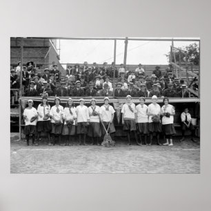 NY Female Giants Baseball, 1913 ポスター