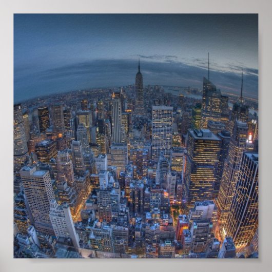 NY_Globe_Wallpaper ポスター (正面)