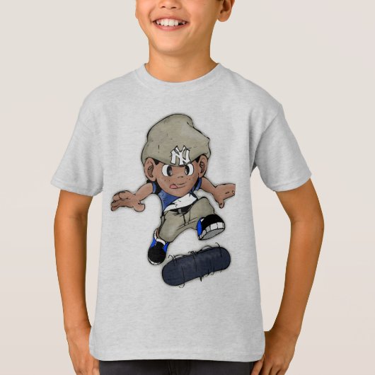 NY Kickflip Tシャツ (正面)